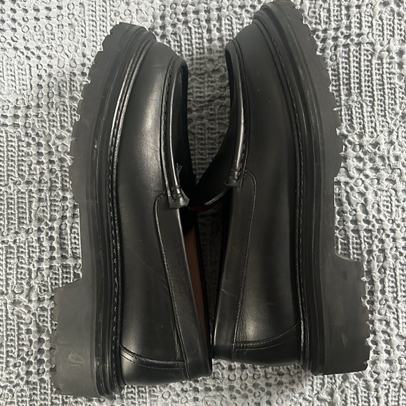 COPY - EUC - Legres leather platform loafers, sz 37. - Picture 2 of 5